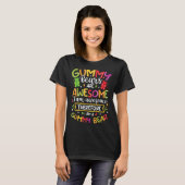 Geweldige Gummy Beer Snoep Girls Kind T-shirt (Voorkant volledig)