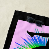 GEWELDIGE GYMNAST MEISJE GEPERSONALISEERDE STRANDH STRANDLAKEN (In situ)