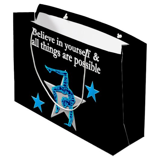 GEWELDIGE GYMNASTIEK KAMPIOEN LARGE CADEAUTASJE (Achterkant Gekanteld)