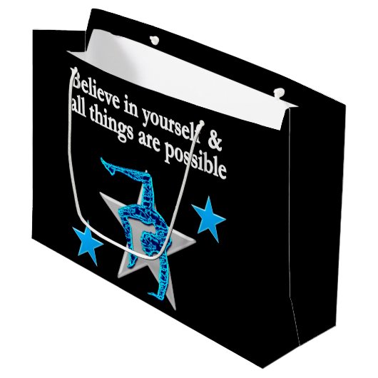 GEWELDIGE GYMNASTIEK KAMPIOEN LARGE CADEAUTASJE (Voorkant Gekanteld)