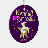 GEWELDIGE GYMNASTISCH ORNAMENT MET PERSONALISATIE  (Rechts)