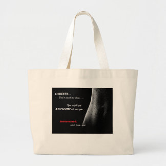 GEWELDIGE gymzak. Grote Tote Bag