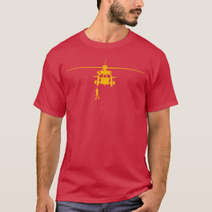 Geweldige H60 Helikopter Zoek en Redding SAR Ontwe T-shirt
