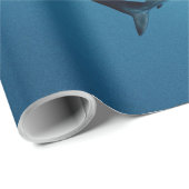 Geweldige haai cadeaupapier (Rol Hoek)