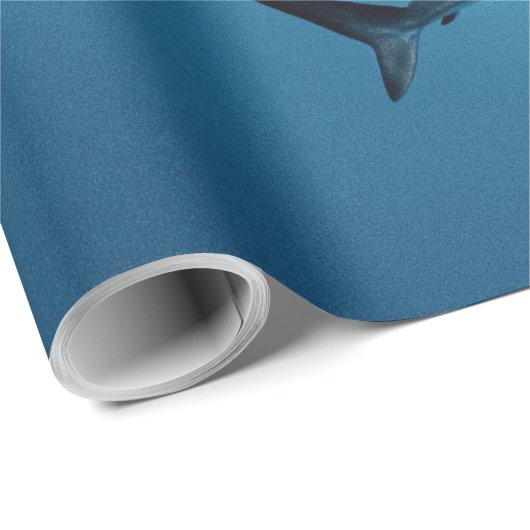 Geweldige haai cadeaupapier (Rol Hoek)