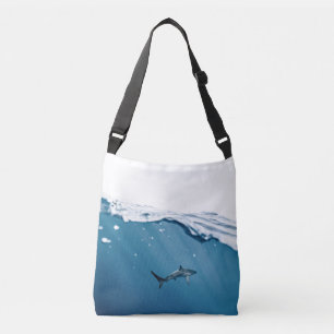 Geweldige haai crossbody tas