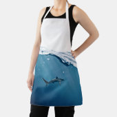 Geweldige haai schort (Insitu)