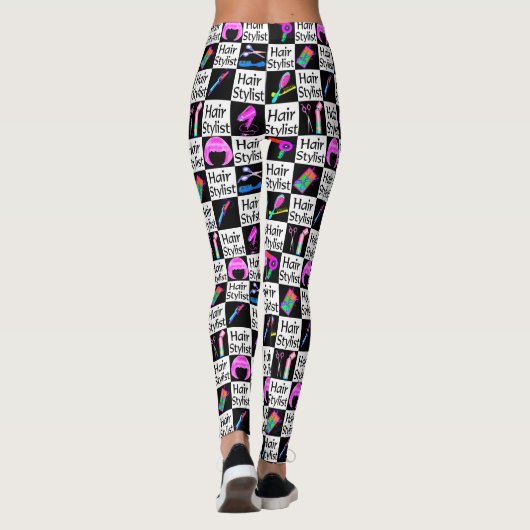 GEWELDIGE HAARSTYLIST LEGGINGS (Achterkant)