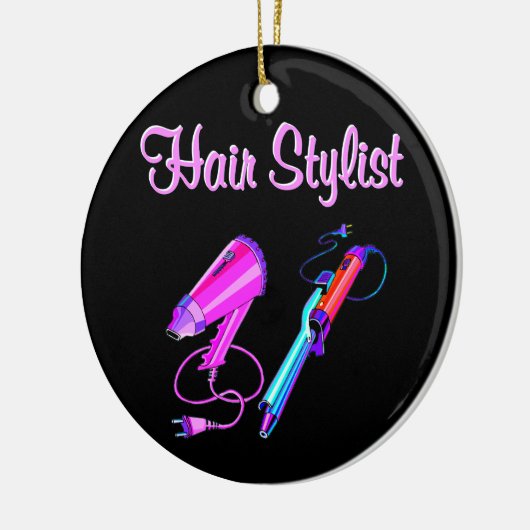 GEWELDIGE HAARSTYLIST T - SHIRTS EN GESCHENKEN KERAMISCH ORNAMENT (Links)