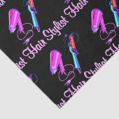 GEWELDIGE HAARSTYLIST T - SHIRTS EN GESCHENKEN TISSUEPAPIER (Detail)