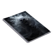 Geweldige Halloween Creepy Fantasy Ghost Notitieboek (Rechterzijde)