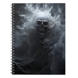 Geweldige Halloween Creepy Fantasy Ghost Notitieboek