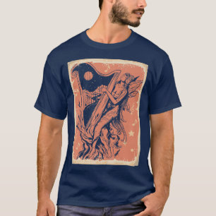 Geweldige Harpist Cute Girl Harp Player Fairy Orch T-shirt