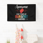 Geweldige harttransplantatie Chirurgische ingreep  Spandoek (Insitu)