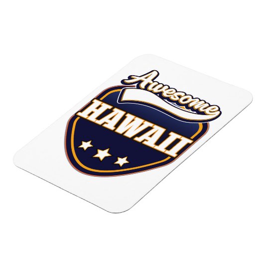 Geweldige Hawaii sportlogo Magneet (Linkerzijde)
