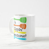 Geweldige, heldere keukengadgets/flippers koffiemok (Voorkant links)