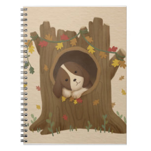 Geweldige herfst: Beagle Notitieboek