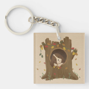Geweldige herfst: Beagle Sleutelhanger