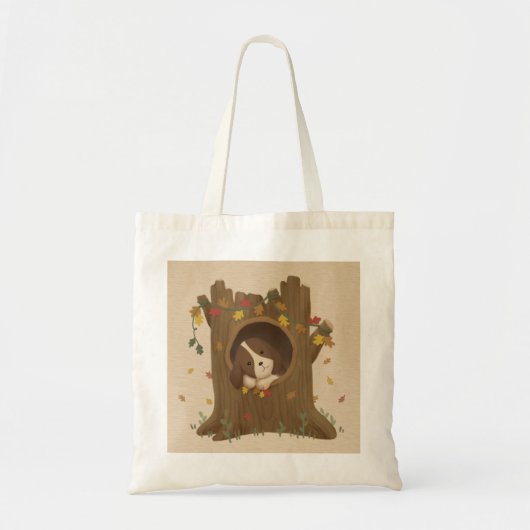 Geweldige herfst: Beagle Tote Bag (Voorkant)