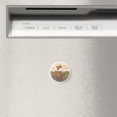 Geweldige herfst: Fox Magneet (Insitu (Vaatwasser))