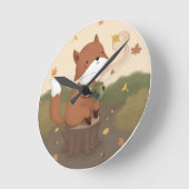 Geweldige herfst: Fox Ronde Klok (Hoek)