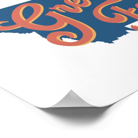 Geweldige Herfsten, Montana State Print (Hoek)