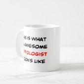 geweldige hippoloog koffiemok (Voorkant links)