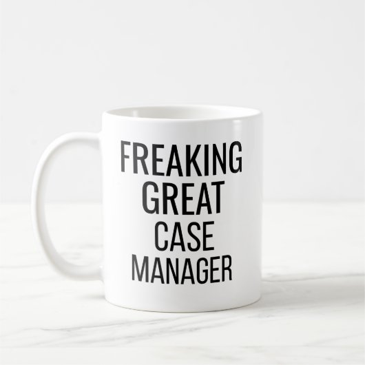 Geweldige Hoesje Manager Koffiemok (Links)