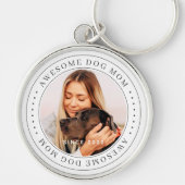 Geweldige hond sinds 20XX Klassieke Eenvoudige fot Sleutelhanger (Voorkant)
