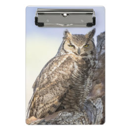 Geweldige hoorn - naar uw mini-klembord kijken mini klembord