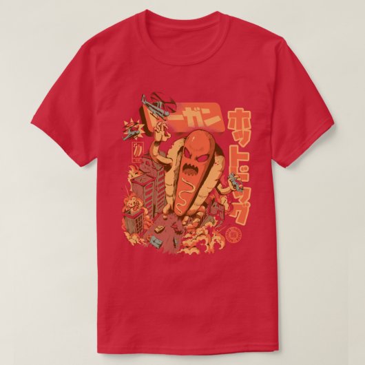 Geweldige hotdog t-shirt (Design voorkant)