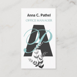 Geweldige houding! Vetgedrukte Natuur-bijkantoren Visitekaartje