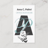 Geweldige houding! Vetgedrukte Natuur-bijkantoren Visitekaartje (Voorkant)