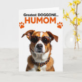 Geweldige Humom Card Kaart (Gele Bloem)