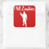 GEWELDIGE I-GEDOMTE ZOMBIES - STICKER (Tas)