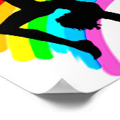 GEWELDIGE I HOUDT VAN GYMNASTICA POSTER (Hoek)