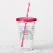 GEWELDIGE I LIVE GYMNASTICS ONTWERP ACRYL DRINKBEKER (Achterkant)