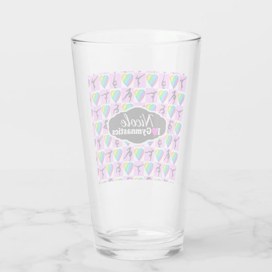 GEWELDIGE I LIVE GYMNASTICS ONTWERP GLAS (Achterkant)