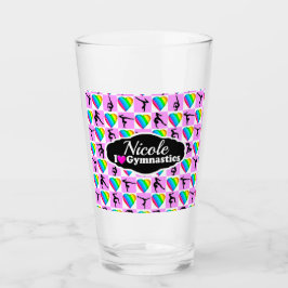 GEWELDIGE I LIVE GYMNASTICS ONTWERP GLAS