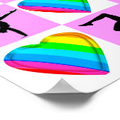 GEWELDIGE I LIVE GYMNASTICS ONTWERP POSTER (Hoek)