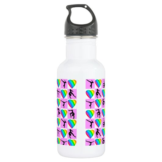 GEWELDIGE I LIVE GYMNASTICS ONTWERP WATERFLES  (Achterkant)