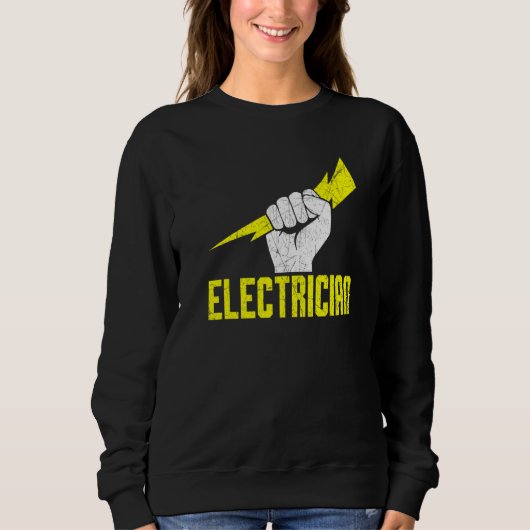 Geweldige ideale vrouwelijke Mannen-elektricien Trui (Voorkant)