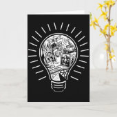 Geweldige ideeën kaart (Gele Bloem)