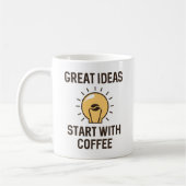 Geweldige ideeën koffie koffiemok (Links)