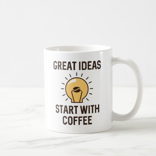 Geweldige ideeën koffie koffiemok (Rechts)