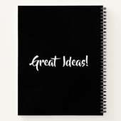 Geweldige ideeën notitieboek (Achterkant)