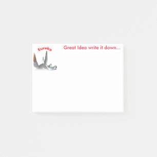 Geweldige ideeëngeheugens" post-it® notes