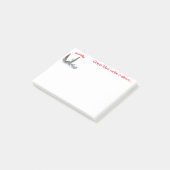 Geweldige ideeëngeheugens" post-it® notes (Schuin)