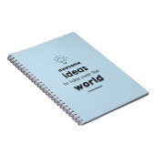 Geweldige ideeënlaptop notitieboek (Rechterzijde)
