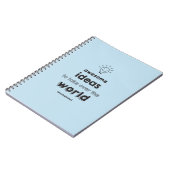 Geweldige ideeënlaptop notitieboek (Linkerzijde)